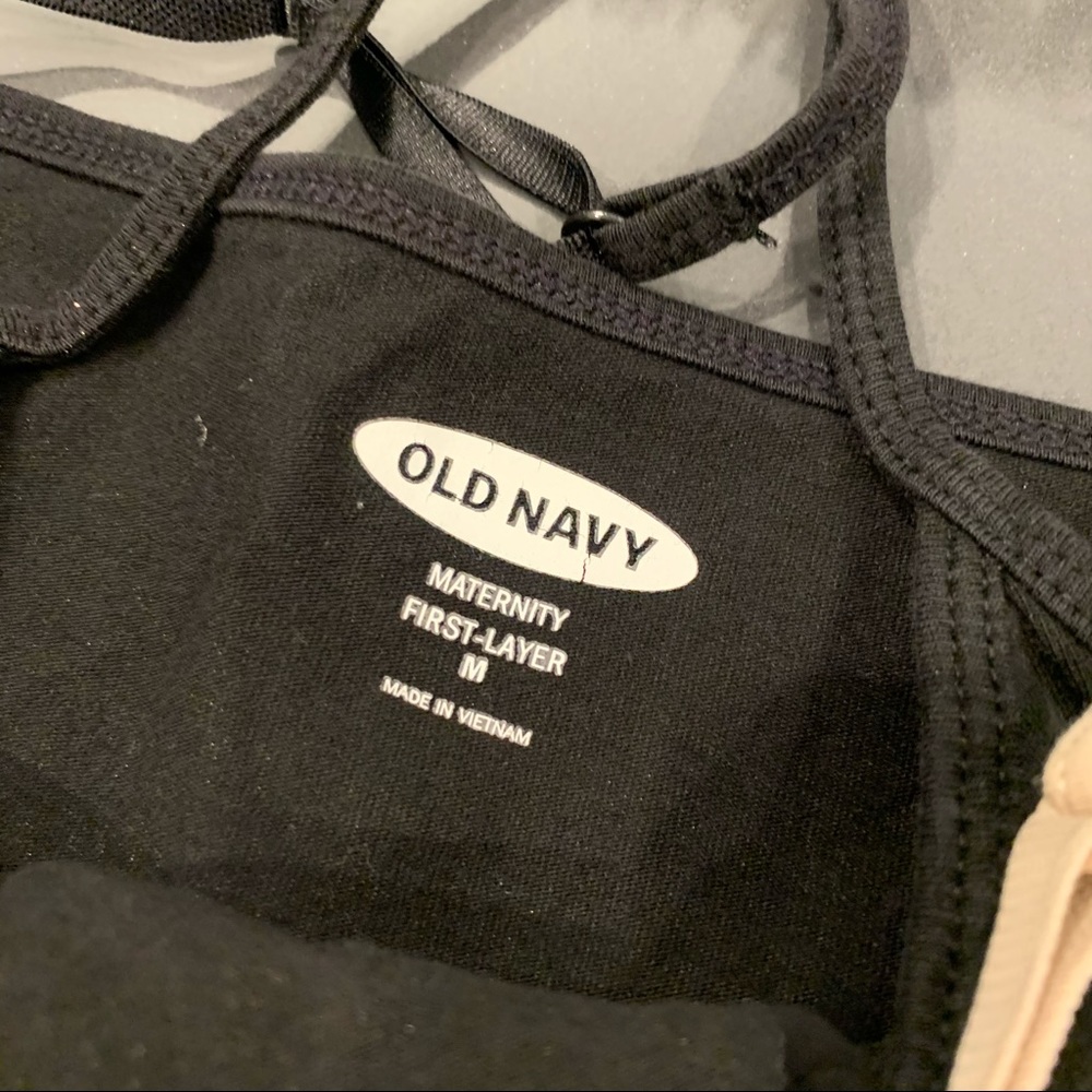 2 Old Navy Maternity Basic Tank Spaghetti Straps - image 3